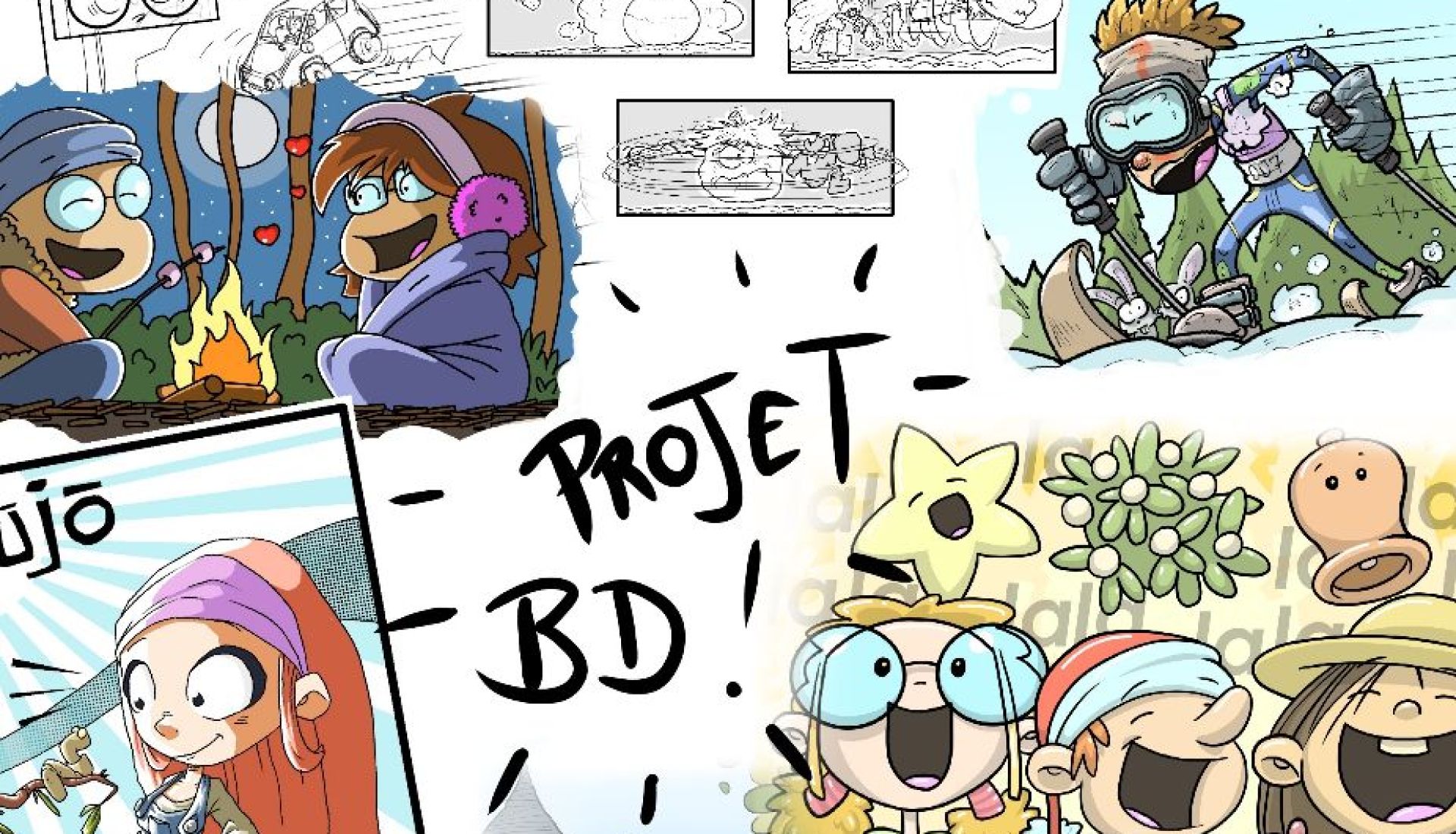 Atelier de dessin - concevoir une bd - 11/17 ans