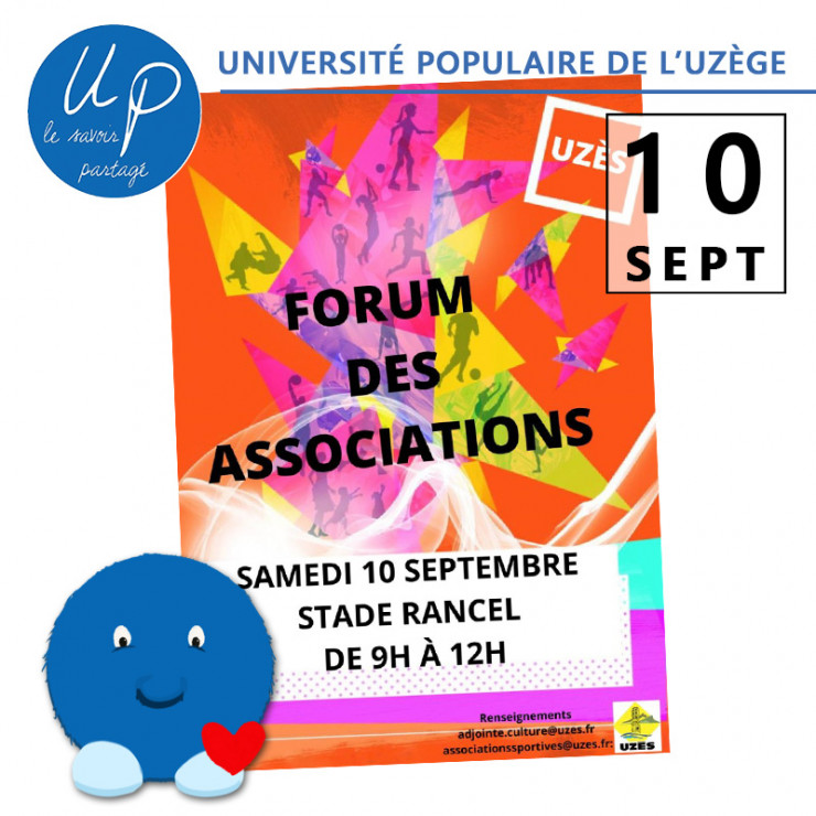 10 septembre | Forum des associations d'Uzès