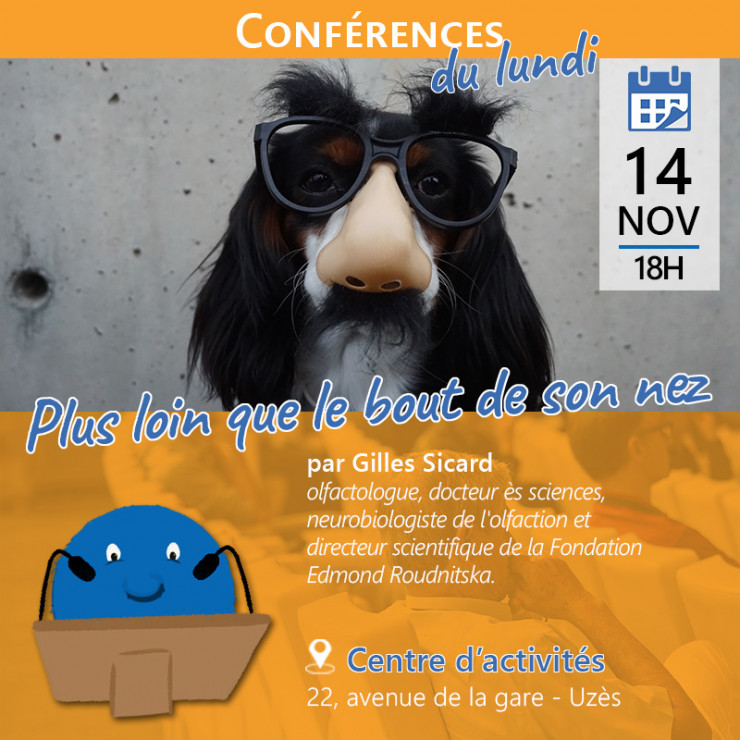 14 novembre | Conférences du lundi : Plus loin que le bout de son nez