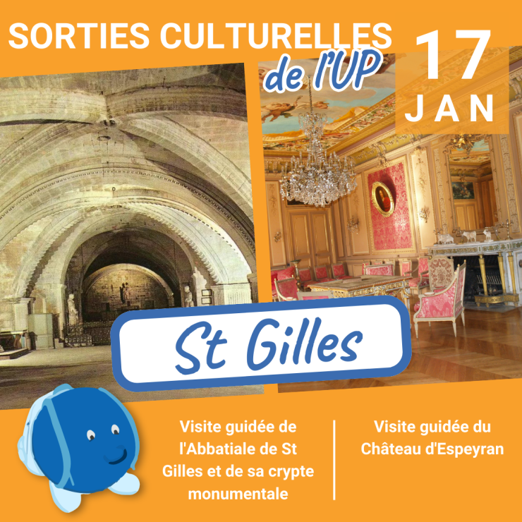 17 janvier | sortie culturelle - St Gilles