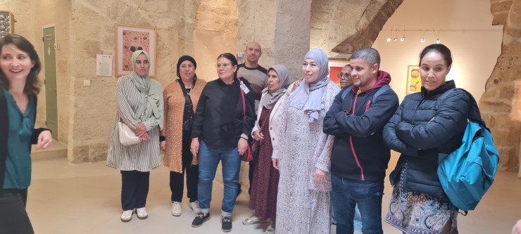 ASL | visite de l'expo photo à la médiathèque