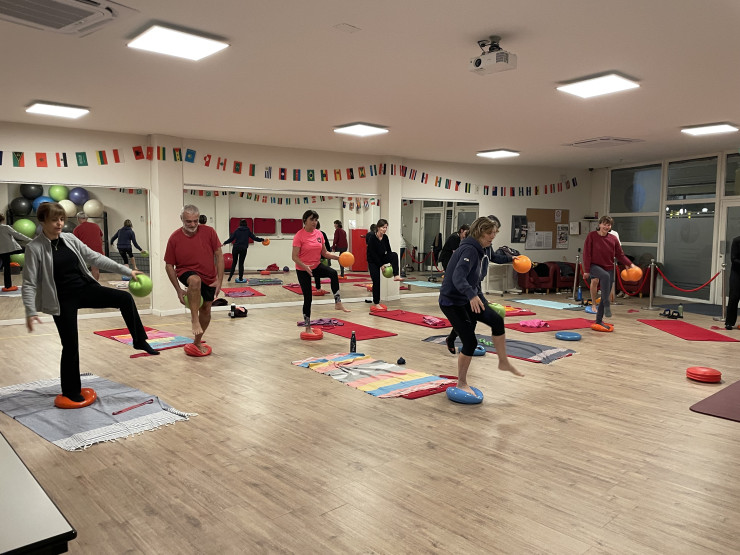 Le Pilates, c’est aussi une grande partie d’équilibre !