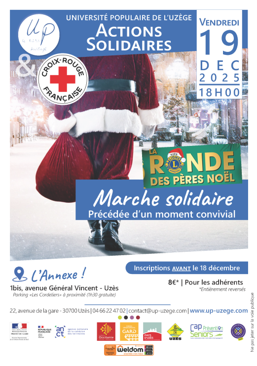 Action solidaire : La ronde des Pères Noêl