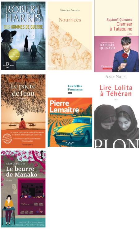 CLUB LECTURE - février | les coups de coeur