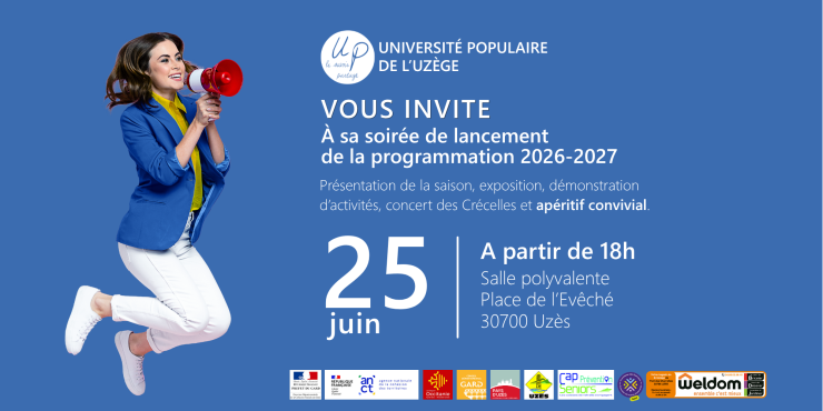 INVITATION | Soirée de lancement de la saison 2026-2027