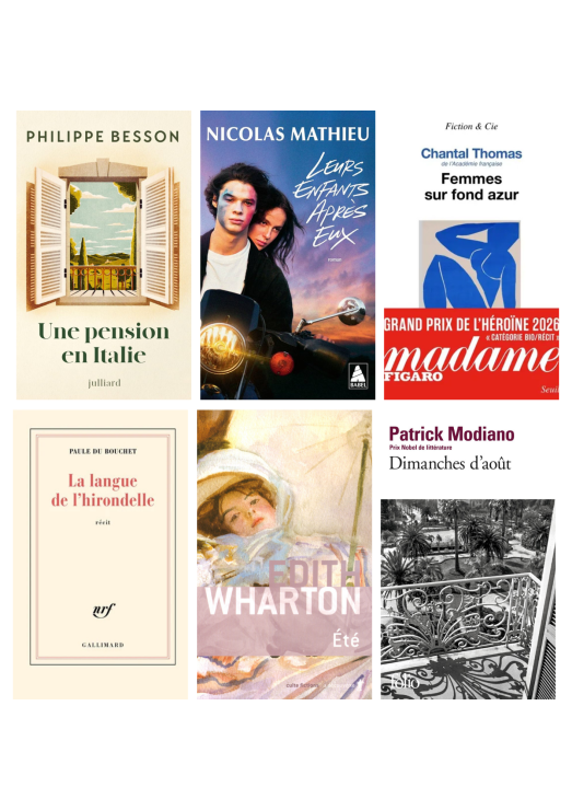 CLUB LECTURE – JUILLET | Les lectures à glisser dans votre sac de plage